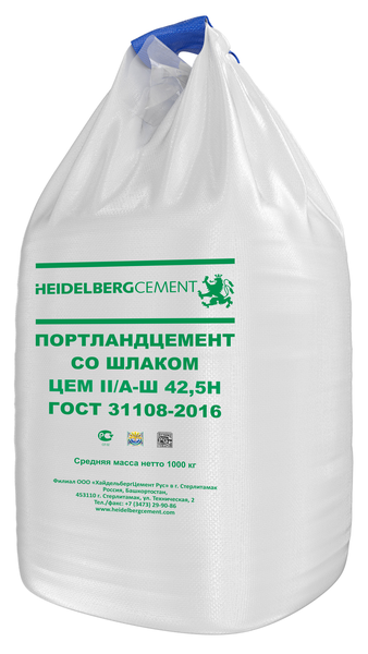 Портландцемент ЦЕМ II/В-Ш 42,5Н (ПЦ400) в биг бегах (МКР)